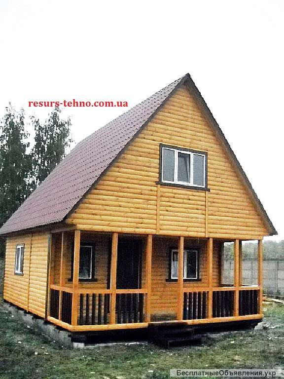 Домики дачные в эконом варианте