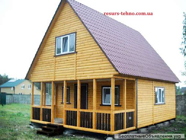 Домики дачные в эконом варианте