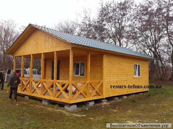 Домики дачные в эконом варианте