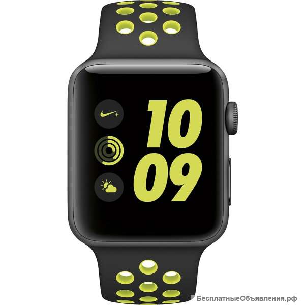 Apple Watch 42 mm Nike black/volt