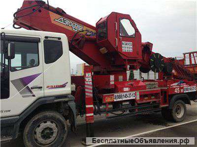 Аренда автовышки  45м,55м