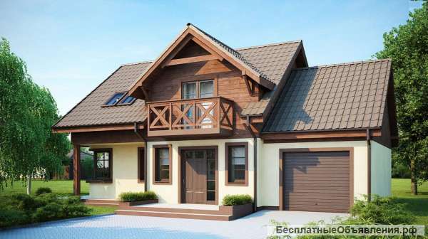 Проект коттеджа "Новый дом" - 135 кв. м