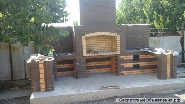 Камины барбекю