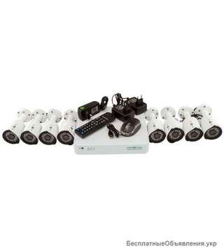 Комплект Видеонаблюдения Green Vision GV-K-S14/08 1080Р
