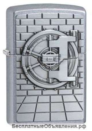 Зажигалка Zippo 29555 Bank Vault Surprise-Gold Emblem