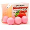 ЖЕВАТЕЛЬНАЯ РЕЗИНКА «MARUKAWA» со вкусом клубники 5,4 гр.(4 шарика по 1,35 гр.)