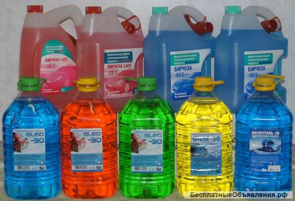 Незамерзающая жидкость оптом от 1000 шт