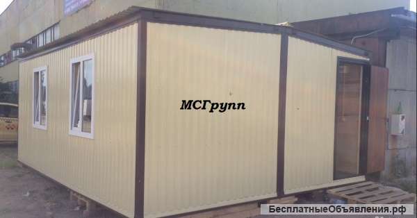 Модуль из 2 х блок контейнеров