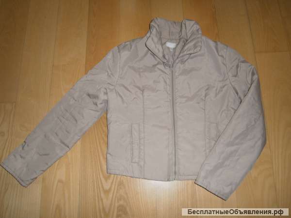 Куртка демисезонная, цвет бежевый р, 44-46