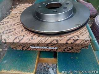 Диски тормозные на Рено Логан 2 с 14г