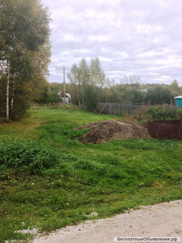 Участок СНТ в д. Юрьево
