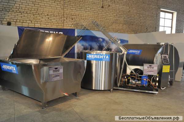 Охладитель молока, Танк-охладитель