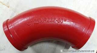 Угол DN125*R232*60