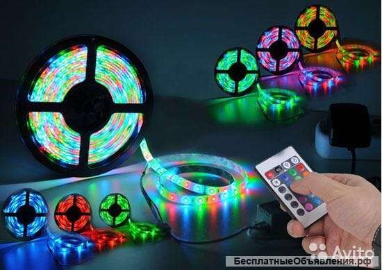 Цветная LED лента SMD 3528 - 5м