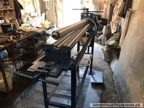 Вальцы листогибочные электромеханические 1300*2