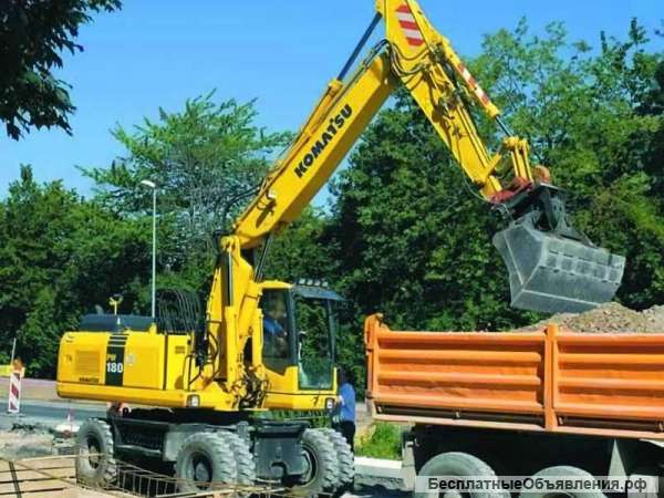 Аренда экскаватора в Новосибирске