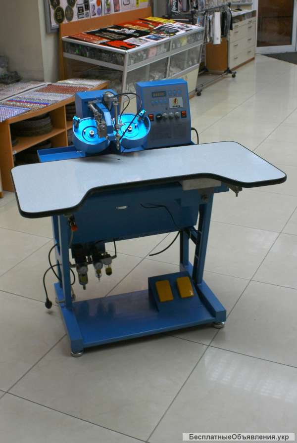 Пресс ультразвуковой для фиксации страз SS(2 барабана)