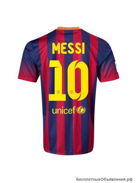 Футболка игровая home Messi barca NEW