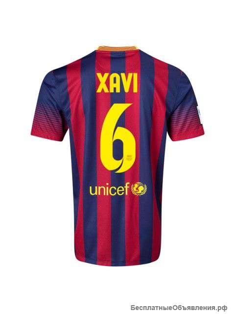 Футболка игровая home Хavi barca NEW