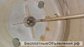 Реактор нержавеющий, объем 4,3 куб.м., рубашка, мешалка