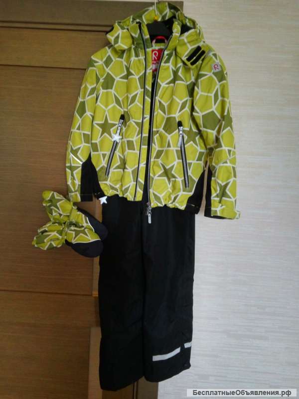 Куртка+ полукомбинезона+перчатки reima