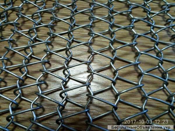 Изготовим под заказ транспортерную сетку