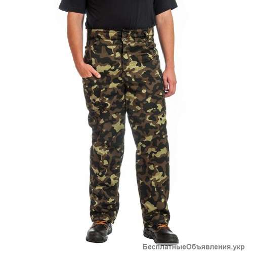 Брюки утепленные камуфлированные лучшая цена