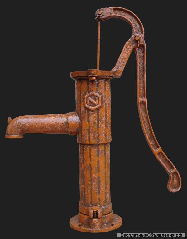 Декоративная садовая колонка для воды