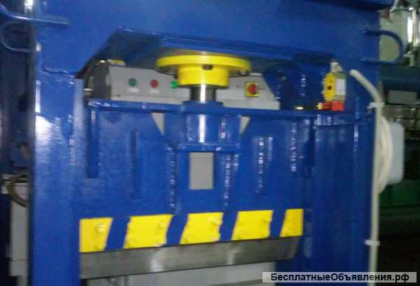 Гильотина для резки полимерного и бумажного вторсырья