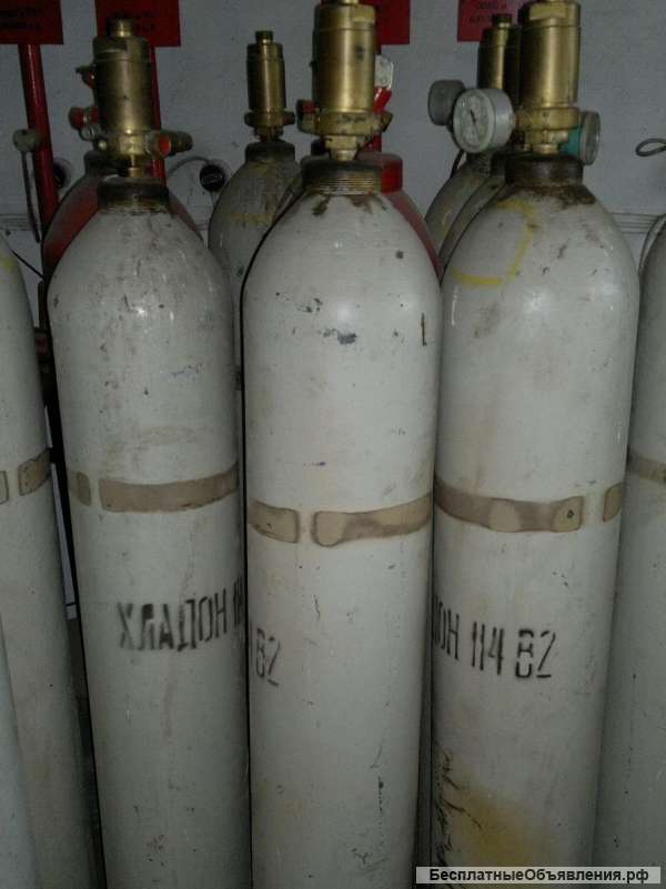 Баллоны-модули газового пожаротушения