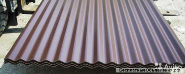 Гофролист пл18(С18), 0.4мм, покрытие Полиэстер