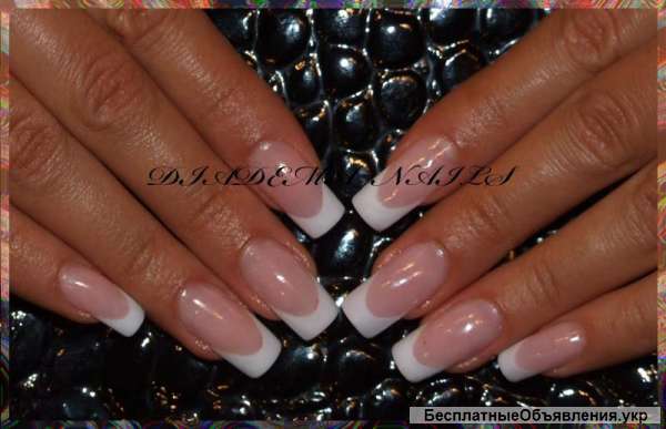 Наращивание ногтей. Киев. м. Минская. Майдан. Акрил. Гель. Фото и цена на сайте