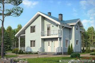 Каркасный дом под ключ для постоянного проживания