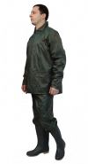 Костюм ПВХ - нейлон куртка+брюки (зеленый)