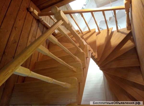 Изготовление и монтаж любых лестниц
