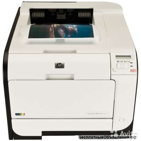 Цветной принтер HP Color LaserJet M451DN. гарантия