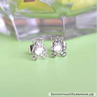 Серьги мишки