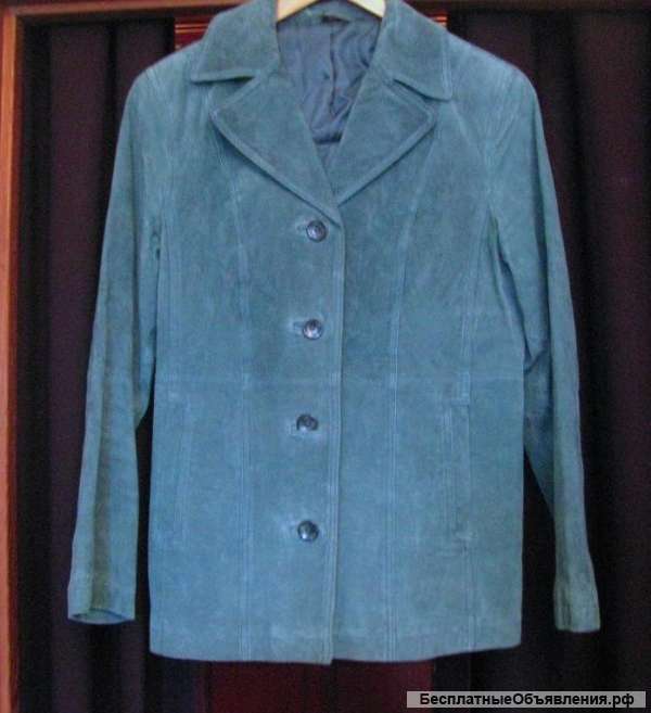 Куртка-пиджак женский замшевый