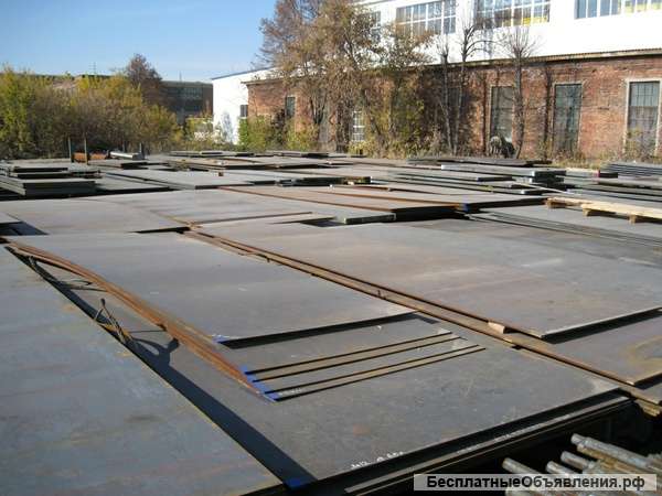 Лист стальной 5х1500х6000