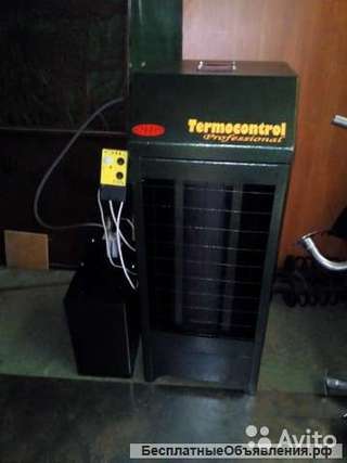 Печка-пушка на отработанном масле