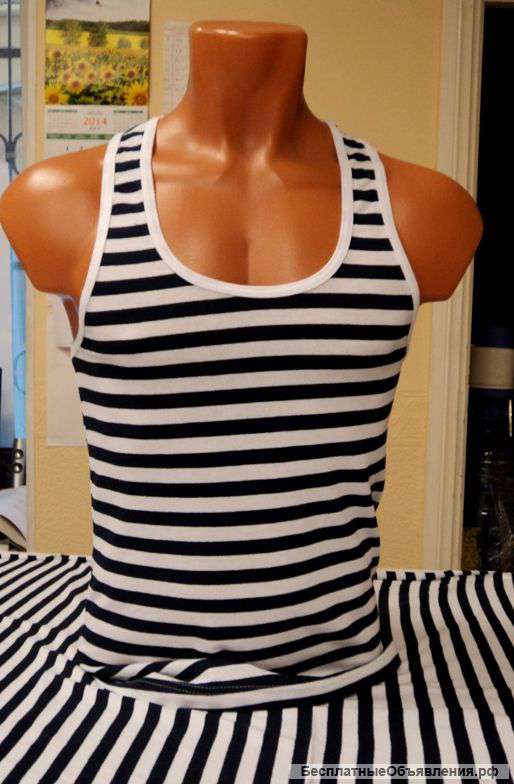 Майка-тельняшка