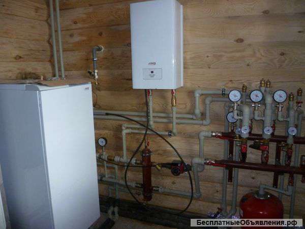 Газоснабжение, отопление, теплый пол, канализация, дренаж