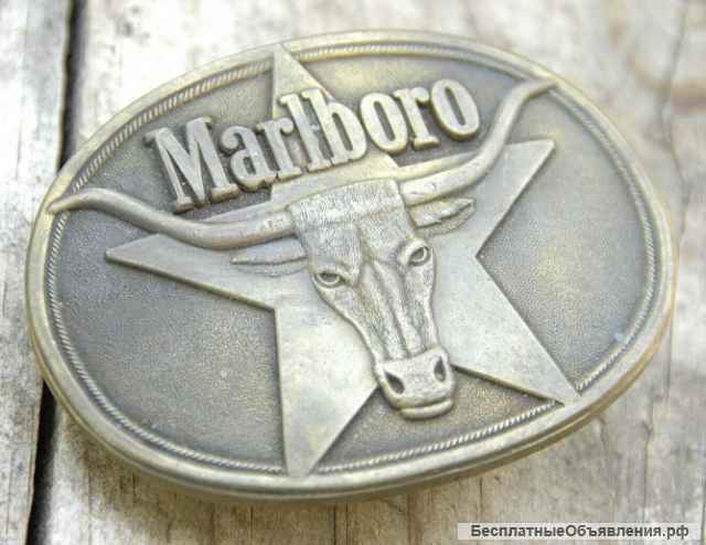 Пряжка для ремня Marlboro Vintage 1987