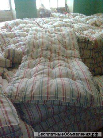 Матрац, подушка и одеяло и постельное бельё С доставкой