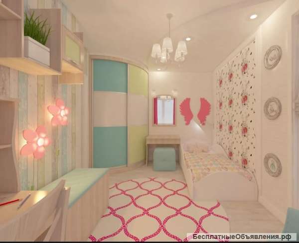 Дизайн детской комнаты в Нижнем Новгороде