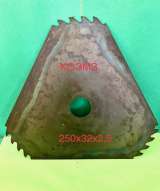 Пилы дисковые по дереву трехугольные