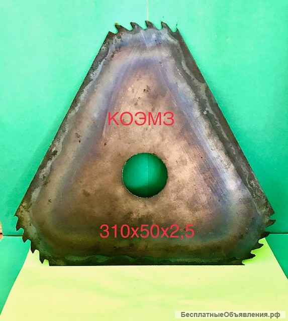 Пилы дисковые по дереву трехугольные