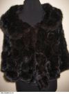 Накидка из норки