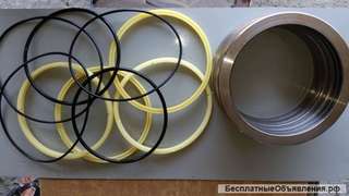 Ремкомплект шибера задний (втулка и уплотнения)