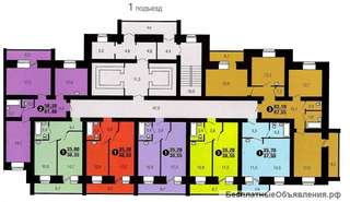 2-ую квартиру ЖК «Фестиваль» дом 6